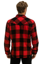 Cargar imagen en el visor de la galería, PLAID FLANNEL LIGHT WEIGHT UNISEX WESTERN SHIRT - BUFFALO PLAID Flannel Aviator Nation