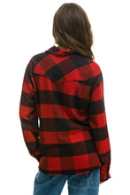 Cargar imagen en el visor de la galería, PLAID FLANNEL LIGHT WEIGHT UNISEX WESTERN SHIRT - BUFFALO PLAID Flannel Aviator Nation