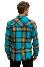 Cargar imagen en el visor de la galería, PLAID FLANNEL LIGHT WEIGHT UNISEX WESTERN SHIRT - JACKSON PLAID Flannel Aviator Nation