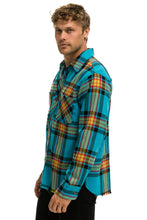 Cargar imagen en el visor de la galería, PLAID FLANNEL LIGHT WEIGHT UNISEX WESTERN SHIRT - JACKSON PLAID Flannel Aviator Nation