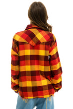 Cargar imagen en el visor de la galería, PLAID FLANNEL LIGHT WEIGHT UNISEX WESTERN SHIRT - SURFY PLAID Flannel Aviator Nation