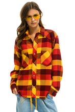 Cargar imagen en el visor de la galería, PLAID FLANNEL LIGHT WEIGHT UNISEX WESTERN SHIRT - SURFY PLAID Flannel Aviator Nation