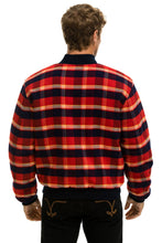 Cargar imagen en el visor de la galería, PLAID UNISEX VARSITY JACKET - RUGBY PLAID Unisex Outerwear Aviator Nation