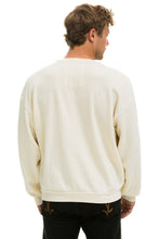 將圖片載入圖庫檢視器 PRAY FOR SNOW RELAXED CREW SWEATSHIRT - VINTAGE WHITE Sweatshirt Aviator Nation