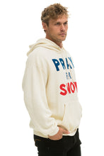将图片加载到图库查看器，PRAY FOR SNOW RELAXED PULLOVER HOODIE - VINTAGE WHITE Hoodie Aviator Nation