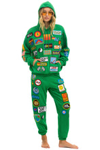 Load image into Gallery viewer, PRESALE: VINTAGE PATCH RELAXED PULLOVER HOODIE- KELLY GREEN Hoodie Aviator Nation