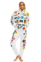 Load image into Gallery viewer, PRESALE: VINTAGE PATCH SWEATPANTS - WHITE Women&#39;s Sweatpants Aviator Nation