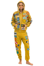 Load image into Gallery viewer, PRESALE: VINTAGE PATCH ZIP HOODIE RELAXED - KHAKI Hoodie Aviator Nation