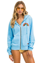 Cargar imagen en el visor de la galería, RAINBOW EMBROIDERY HOODIE - SKY Hoodie Aviator Nation