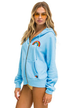 Cargar imagen en el visor de la galería, RAINBOW EMBROIDERY HOODIE - SKY Hoodie Aviator Nation