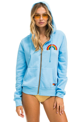 RAINBOW EMBROIDERY HOODIE - SKY Hoodie Aviator Nation