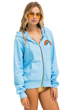 Cargar imagen en el visor de la galería, RAINBOW EMBROIDERY HOODIE - SKY Hoodie Aviator Nation