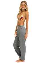 Cargar imagen en el visor de la galería, RAINBOW EMBROIDERY SWEATPANTS - HEATHER Women&#39;s Sweatpants Aviator Nation