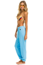 Cargar imagen en el visor de la galería, RAINBOW EMBROIDERY SWEATPANTS - SKY Women&#39;s Sweatpants Aviator Nation