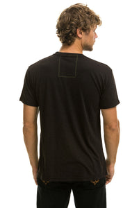 ROCK AND ROLL TEE - BLACK Tees Aviator Nation