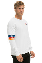 Load image into Gallery viewer, RUGBY STITCH SWEATSHIRT - WHITE 2 Sweatshirt Aviator Nation