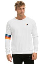 Load image into Gallery viewer, RUGBY STITCH SWEATSHIRT - WHITE 2 Sweatshirt Aviator Nation