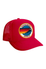 Load image into Gallery viewer, SIGNATURE ASPEN - KIDS VINTAGE FOAM TRUCKER Kid&#39;s Hat Aviator Nation OS RED