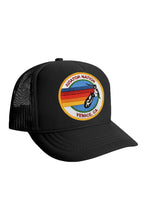 Load image into Gallery viewer, SIGNATURE - KIDS VINTAGE FOAM TRUCKER Kid&#39;s Hat Aviator Nation OS BLACK