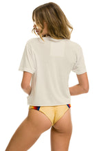 Cargar imagen en el visor de la galería, SIGNATURE LA JOLLA BOYFRIEND TEE - VINTAGE WHITE Boyfriend Tee Aviator Nation