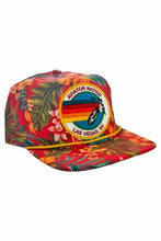 Load image into Gallery viewer, SIGNATURE LV - VINTAGE SAFARI TWILL LOW RISE TRUCKER HATS Aviator Nation RED