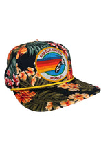Load image into Gallery viewer, SIGNATURE MI - VINTAGE SAFARI TWILL LOW RISE TRUCKER HATS Aviator Nation BLACK