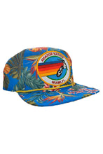Load image into Gallery viewer, SIGNATURE MI - VINTAGE SAFARI TWILL LOW RISE TRUCKER HATS Aviator Nation VINTAGE BLUE