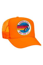 将图片加载到图库查看器，SIGNATURE NEW YORK CITY - VINTAGE LOW RISE TRUCKER HATS Aviator Nation NEON ORANGE