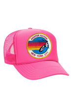 将图片加载到图库查看器，SIGNATURE NEW YORK CITY - VINTAGE LOW RISE TRUCKER HATS Aviator Nation NEON PINK