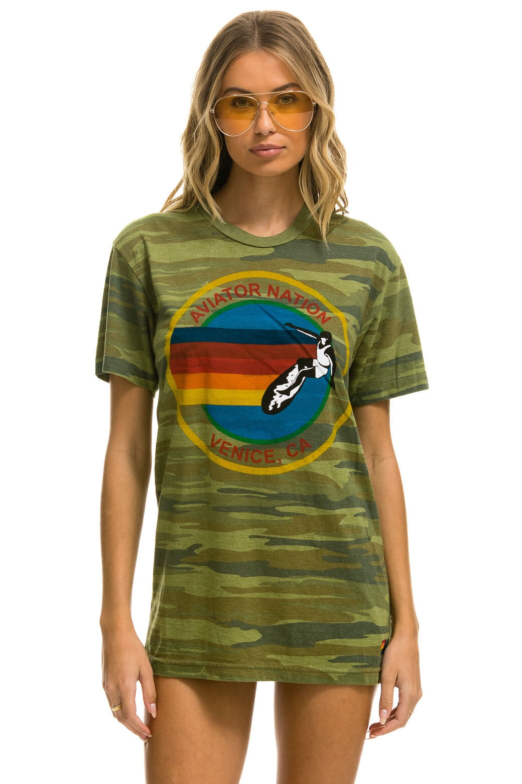 SIGNATURE TEE - CAMO Tees Aviator Nation