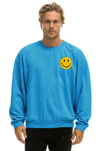 Carregar imagem no visualizador da galeria, SMILEY 2 RELAXED SWEATSHIRT - OCEAN Sweatshirt Aviator Nation