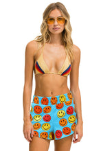 Carregar imagem no visualizador da galeria, SMILEY BINGO WOMENS LOUNGER SHORT - SKY Women&#39;s Lounger Shorts Aviator Nation
