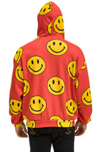 Carregar imagem no visualizador da galeria, SMILEY REPEAT RELAXED PULLOVER HOODIE - RED Hoodie Aviator Nation