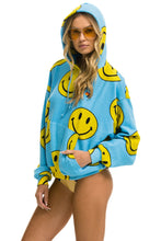 Carregar imagem no visualizador da galeria, SMILEY REPEAT RELAXED PULLOVER HOODIE - SKY Hoodie Aviator Nation