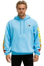 Carregar imagem no visualizador da galeria, SMILEY SUNSET RELAXED PULLOVER HOODIE - SKY Hoodie Aviator Nation
