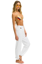 Last inn bildet i Galleri-visningsprogrammet, SMILEY SUNSET WOMENS SWEATPANTS - WHITE Women&#39;s Sweatpants Aviator Nation