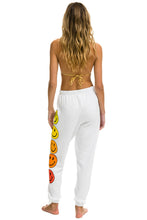 Last inn bildet i Galleri-visningsprogrammet, SMILEY SUNSET WOMENS SWEATPANTS - WHITE Women&#39;s Sweatpants Aviator Nation