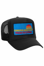 Load image into Gallery viewer, SONOMA HARVEST VINTAGE LOW RISE TRUCKER HAT HATS Aviator Nation OS BLACK