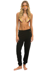 SURF SWEATPANTS - BLACK Women's Sweatpants Aviator Nation