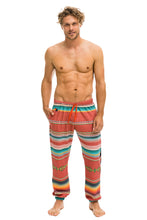 Cargar imagen en el visor de la galería, TULUM BOLT STITCH SWEATPANTS - RED LDWSALE Aviator Nation