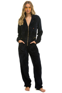 UNISEX CORDUROY FLIGHT SUIT - NAVY Flight Suit Aviator Nation
