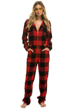 Carregar imagem no visualizador da galeria, UNISEX PLAID FLIGHT SUIT - BUFFALO PLAID Flight Suit Aviator Nation