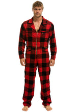 Carregar imagem no visualizador da galeria, UNISEX PLAID FLIGHT SUIT - BUFFALO PLAID Flight Suit Aviator Nation