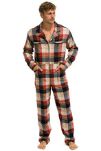 Load image into Gallery viewer, UNISEX PLAID FLIGHT SUIT - COWBOY PLAID Flight Suit Aviator Nation