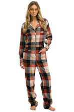 Load image into Gallery viewer, UNISEX PLAID FLIGHT SUIT - COWBOY PLAID Flight Suit Aviator Nation