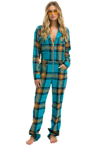 UNISEX PLAID FLIGHT SUIT - JACKSON PLAID Flight Suit Aviator Nation