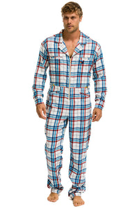UNISEX PLAID FLIGHT SUIT - MONTAUK PLAID Flight Suit Aviator Nation
