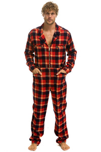 UNISEX PLAID FLIGHT SUIT - RUGBY PLAID Flight Suit Aviator Nation