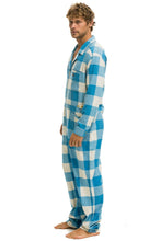 Carregar imagem no visualizador da galeria, UNISEX PLAID FLIGHT SUIT - SKY PLAID Flight Suit Aviator Nation