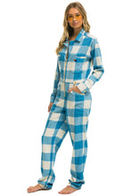 Carregar imagem no visualizador da galeria, UNISEX PLAID FLIGHT SUIT - SKY PLAID Flight Suit Aviator Nation